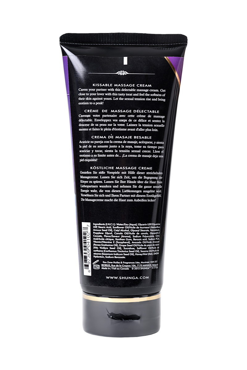 Массажный крем Shunga Exotic Fruits, съедобный, экзотические фрукты, 200 мл в магазине ESEXTOYS