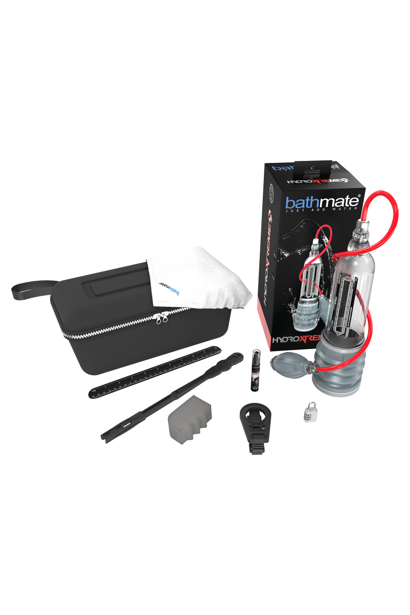 Гидропомпа Bathmate HYDROXTREME9, ABS пластик, прозрачная, 32,5 см (аналог Hydromax Xtreme X40) в магазине ESEXTOYS