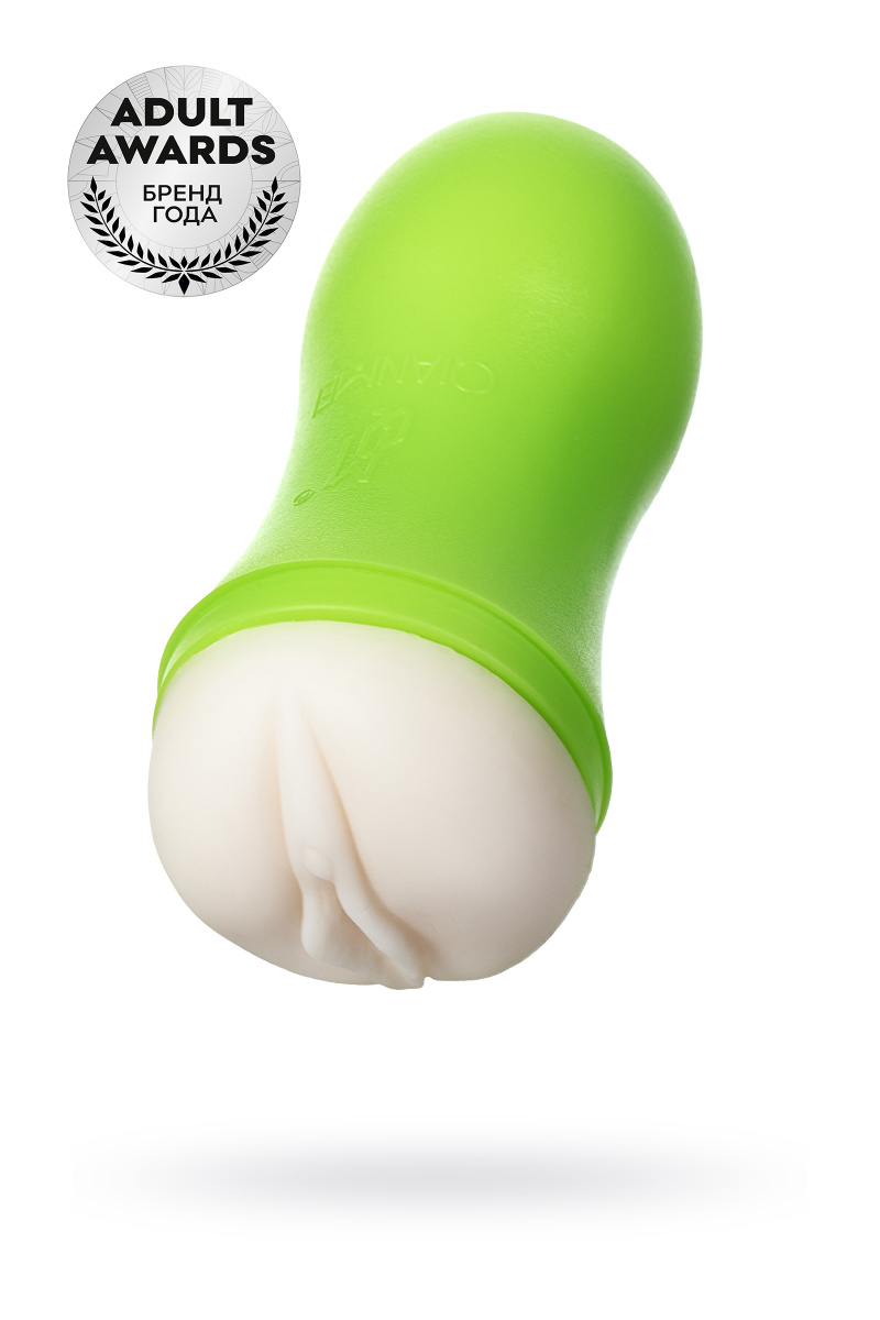 Мастурбатор TOYFA  A-Toys Crista, вагина, TPE, зеленый, 14 см в магазине ESEXTOYS