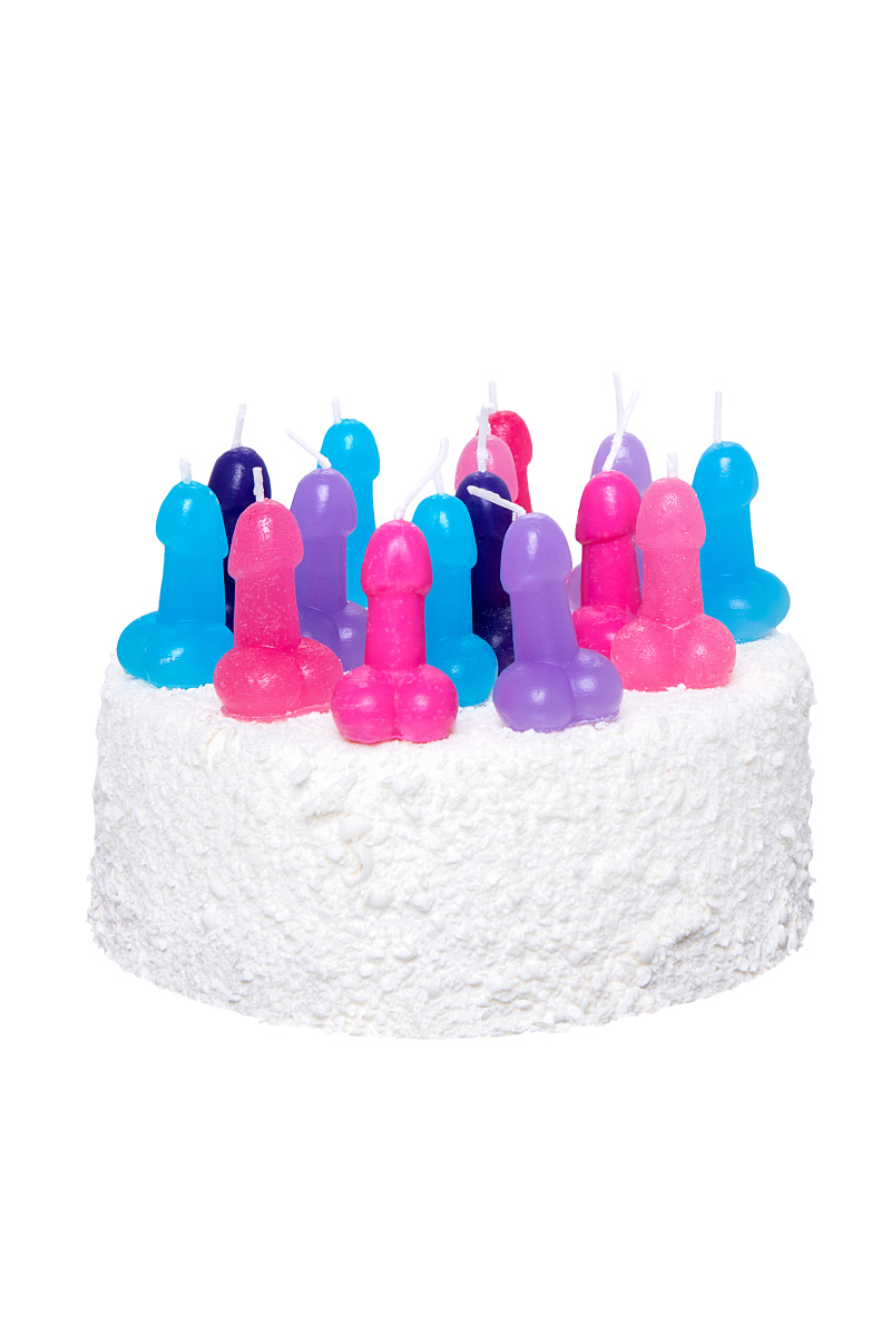 Набор свечи Pecado BDSM, «Мини-пенис», 10 шт. в магазине ESEXTOYS