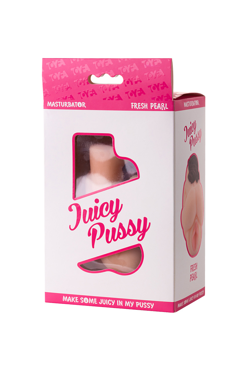 Мастурбатор реалистичный TOYFA Juicy Pussy Fresh Pearl, вагина, TPR, телесный, 13 см в магазине ESEXTOYS