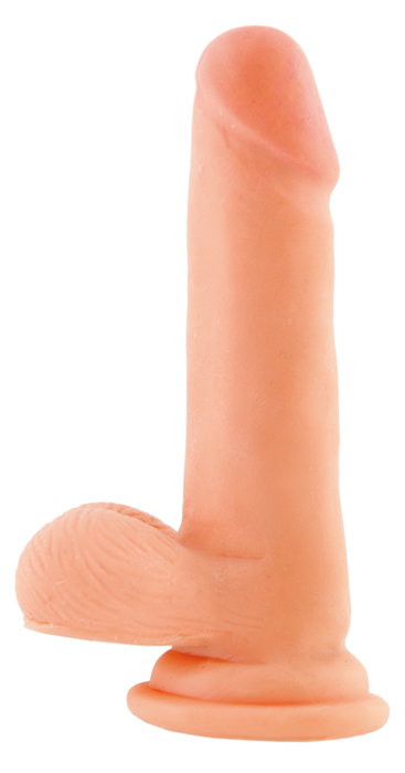 Фаллоимитатор на присоске TOYFA RealStick Elite Zack, TPR, телесный, 18 см в магазине ESEXTOYS