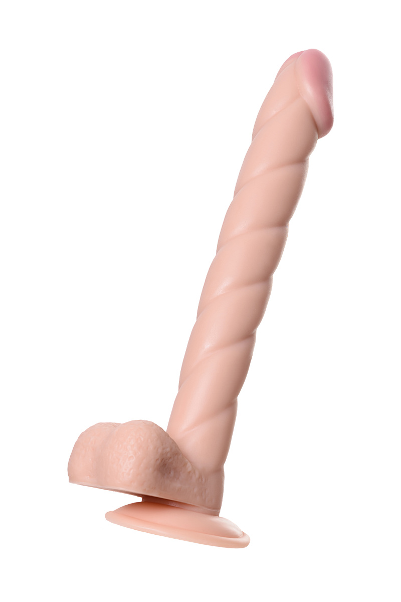 Реалистичный фаллоимитатор TOYFA RealStick Nude, PVC, телесный, 31,5 см в магазине ESEXTOYS