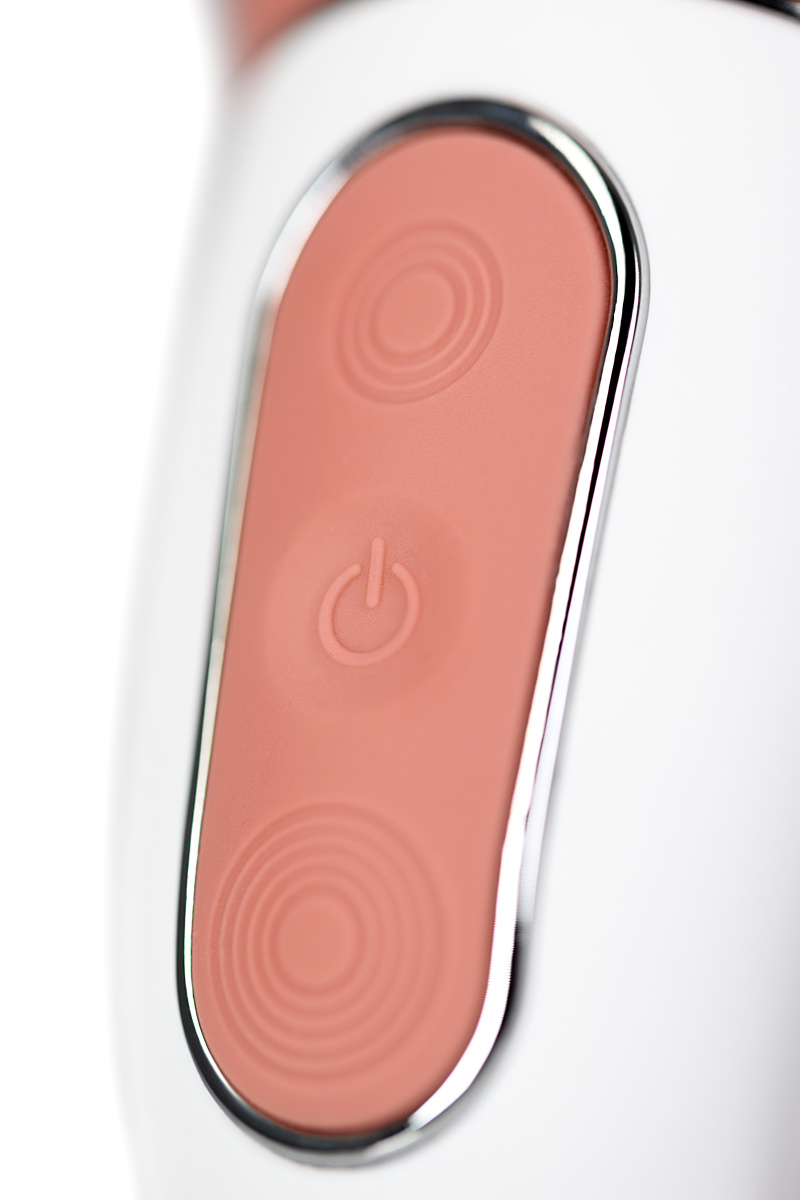 Нереалистичный вибратор Satisfyer Vibes Master, силикон, бежевый, 23,5 см. в магазине ESEXTOYS