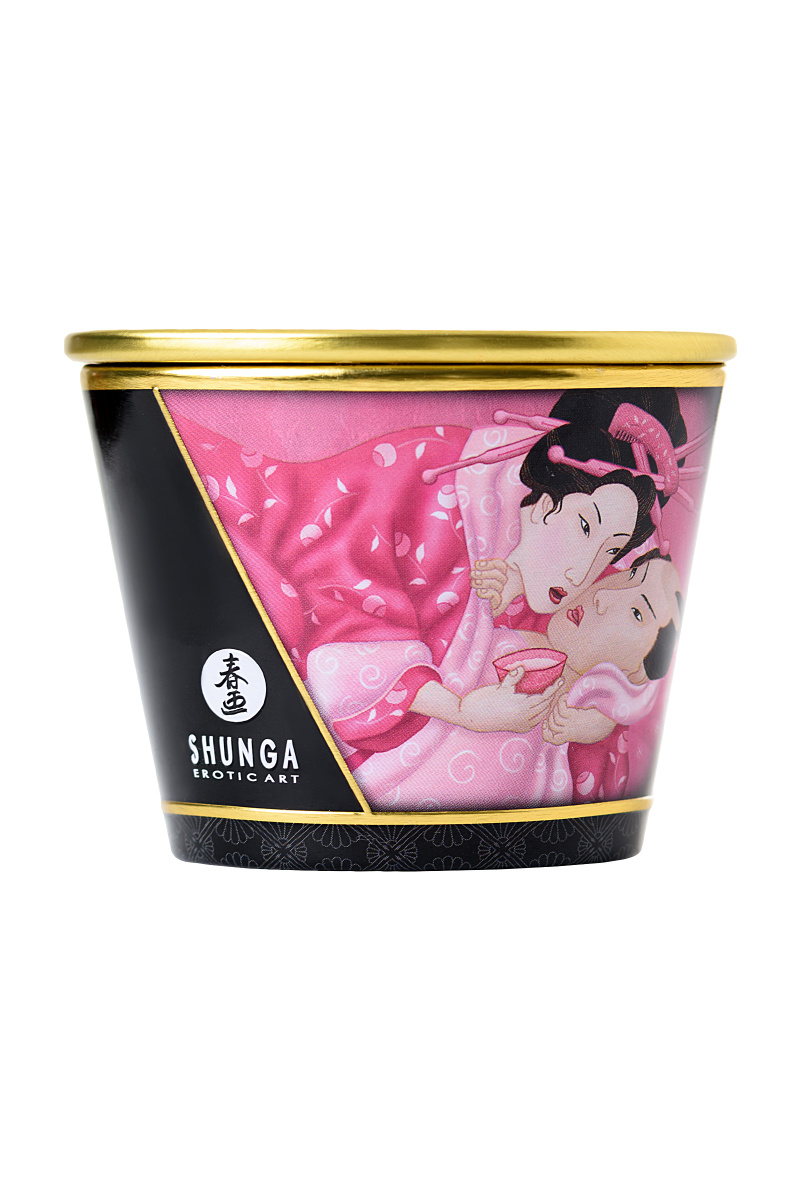 Массажное аромамасло Shunga Aphrodisia, роза, 170 мл в магазине ESEXTOYS