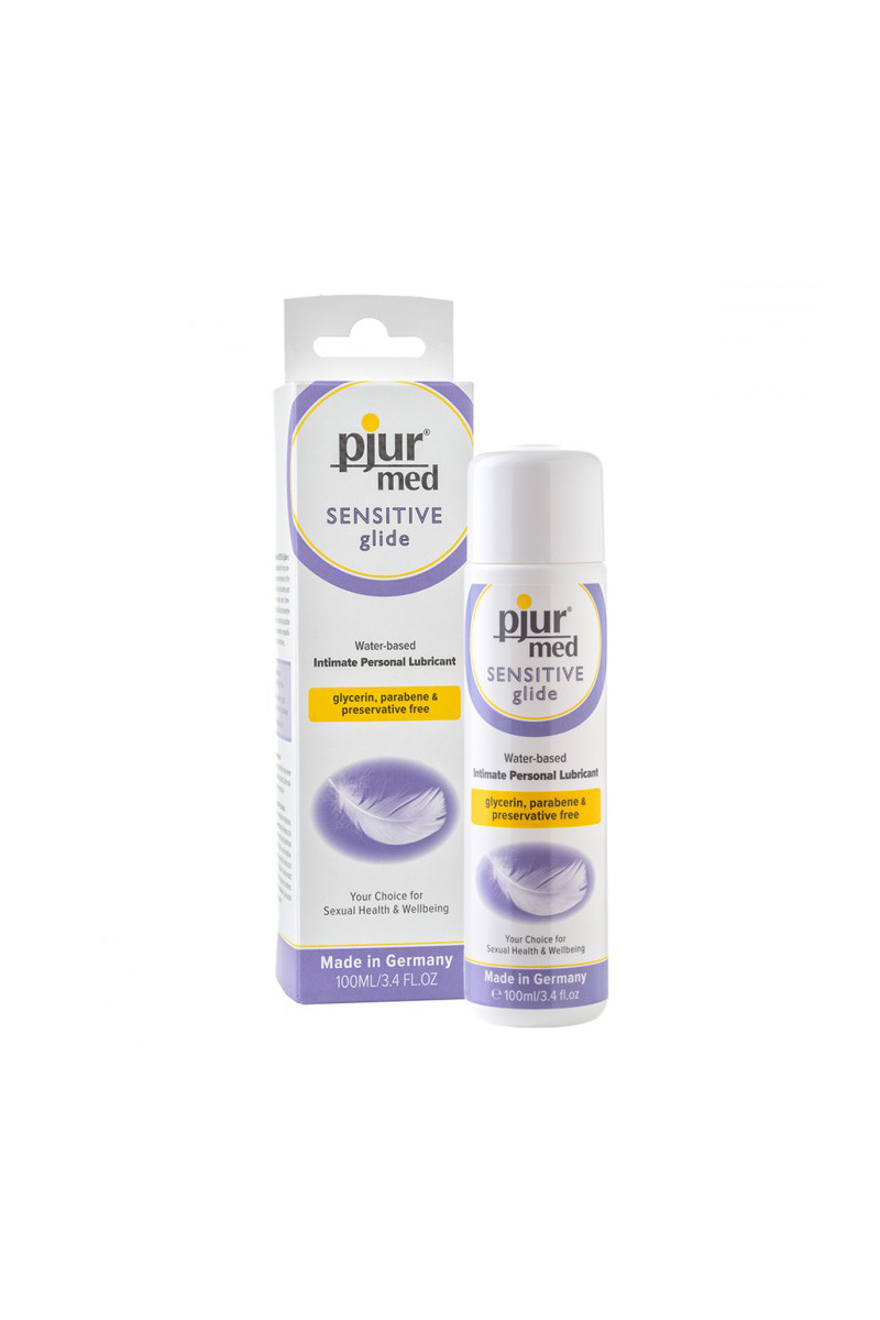 Лубрикант  для вагинального секса  Pjur med Sensitive glide 100  мл в магазине ESEXTOYS