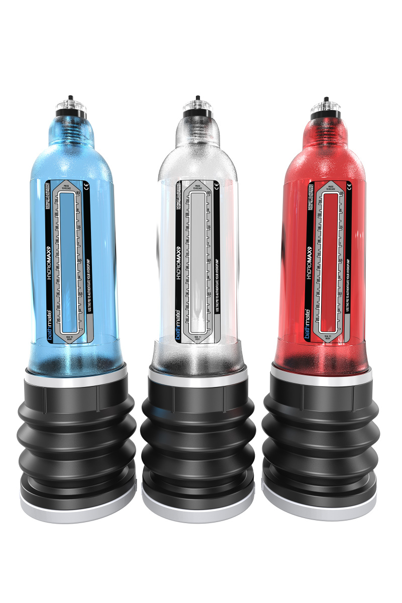 Гидропомпа Bathmate HYDROMAX9, ABS пластик, прозрачная, 32,5 см (аналог Hydromax X40) в магазине ESEXTOYS