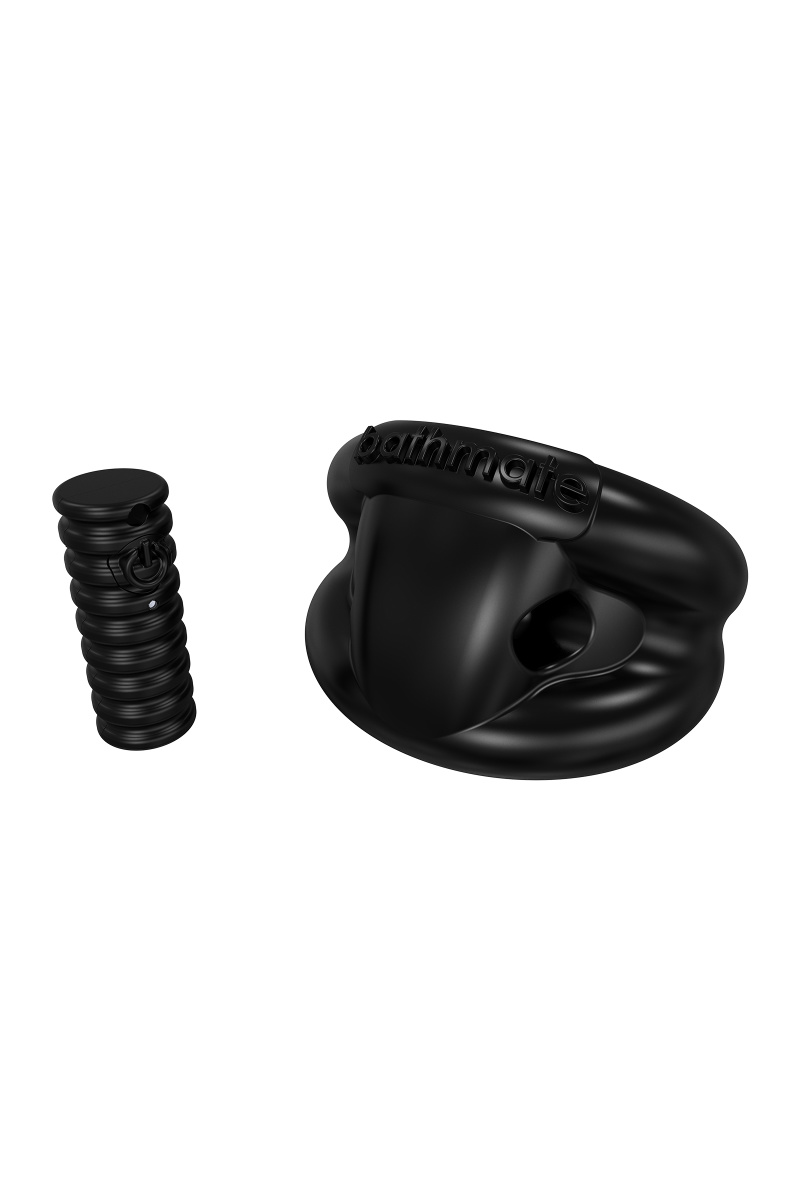 Виброкольцо на пенис Bathmate Strength, elastomex, черное, Ø5 см в магазине ESEXTOYS