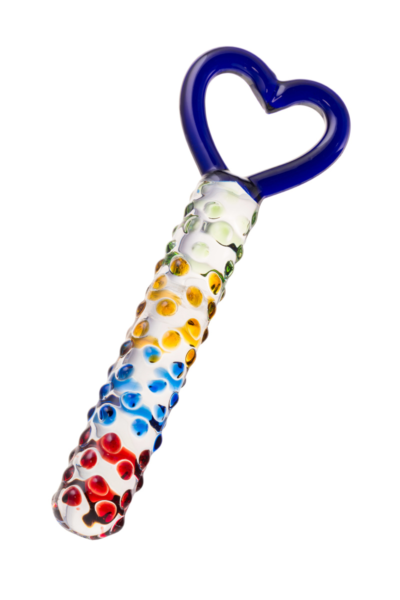 Нереалистичный фаллоимитатор Sexus Glass, стекло, прозрачный, 22,5 см в магазине ESEXTOYS