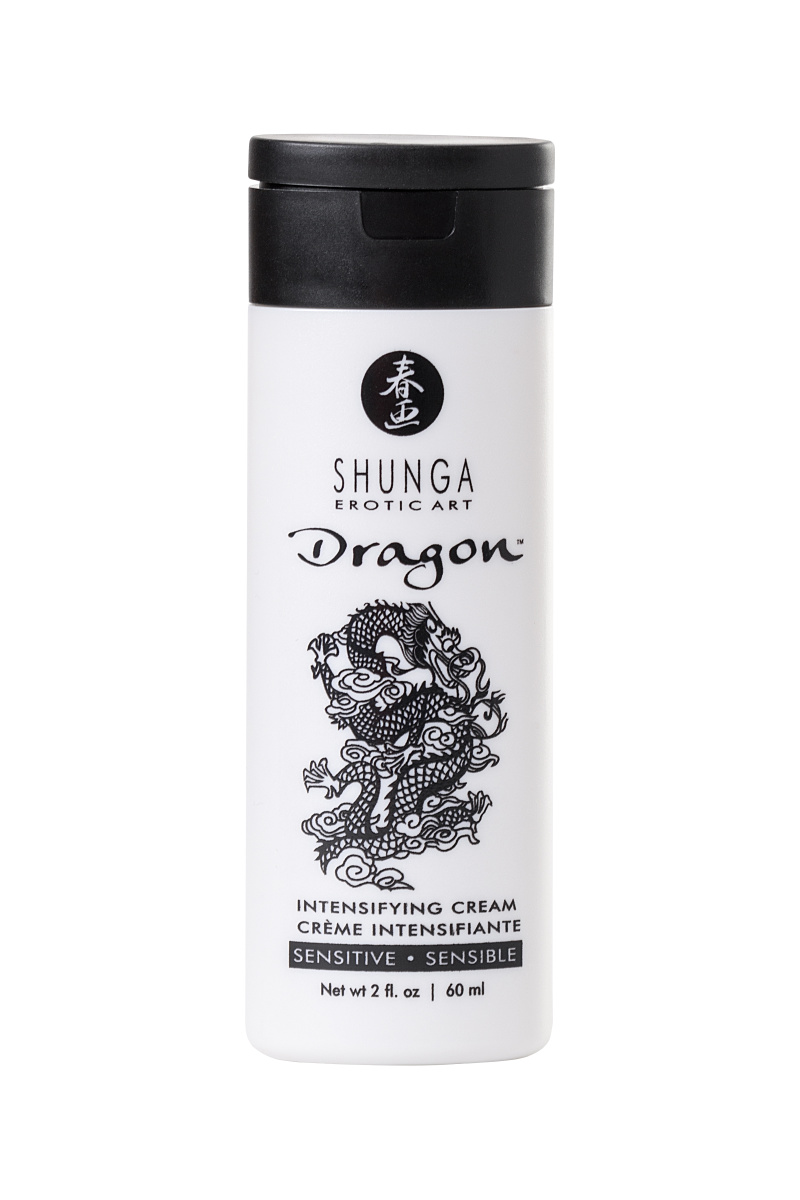 Усиливающий крем для пар Shunga Dragon Sensitive, эффект «ледяного огня», 60 мл. в магазине ESEXTOYS