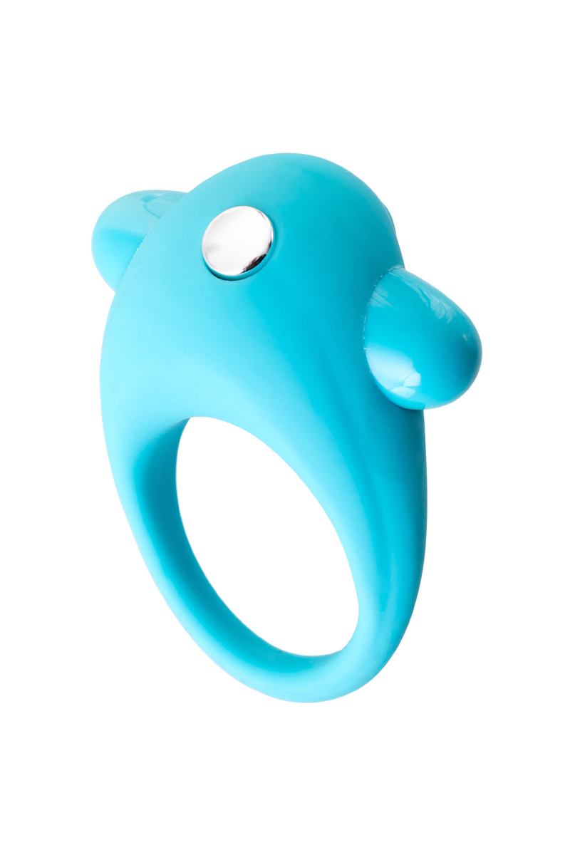 Эрекционное кольцо на пенис TOYFA A-Toys, силикон, голубой, Ø 5,4 см в магазине ESEXTOYS