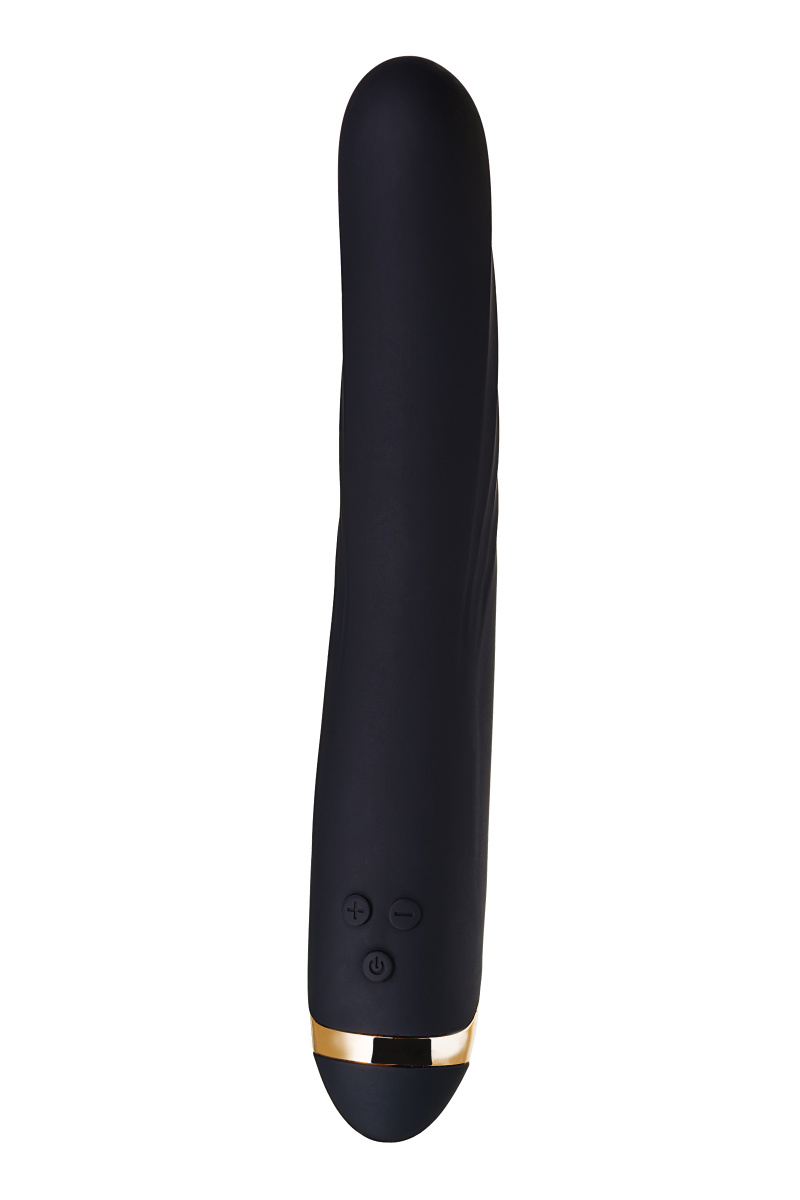 Нереалистичный вибратор WANAME D-SPLASH Tornado, силикон, черный, 25 см в магазине ESEXTOYS