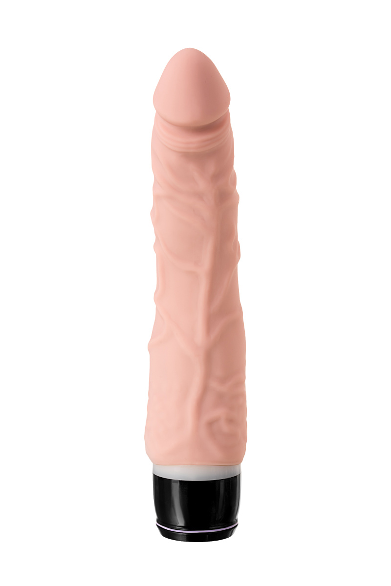 Реалистичный вибратор TOYFA  A-Toys Akin, силикон, телесный, 20,2 см в магазине ESEXTOYS