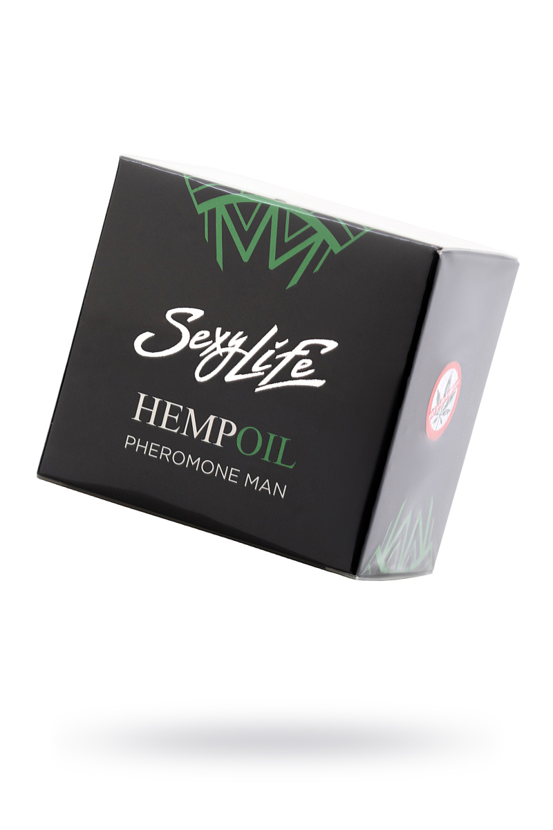 Ароматическое масло  с феромонами Sexy Life мужские, HEMPOIL Pheromone 5 мл в магазине ESEXTOYS