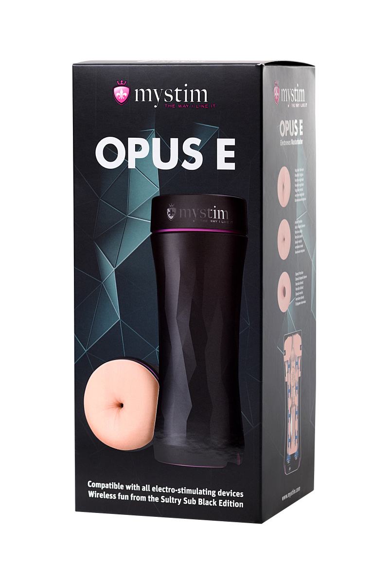 Мастурбатор Mystim Opus E Anus, TPE, телесный, 21,5 см в магазине ESEXTOYS