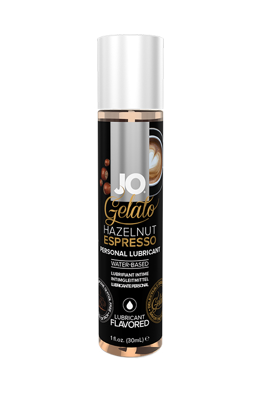 Вкусовой лубрикант "Эспрессо с лесным орехом" / JO Gelato Hazelnut Espresso 1oz - 30 мл. в магазине ESEXTOYS