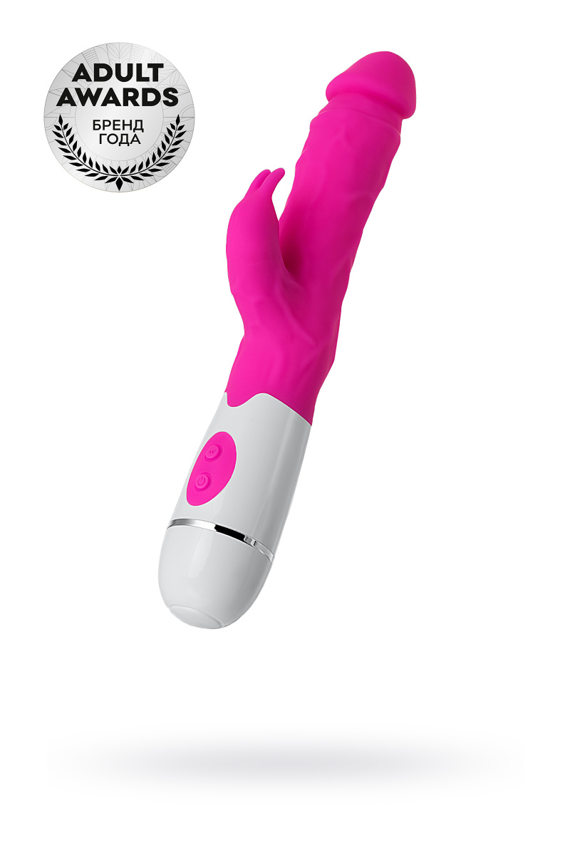 Нереалистичный вибратор TOYFA A-Toys Mist, силикон, розовый, 25,4 см в магазине ESEXTOYS