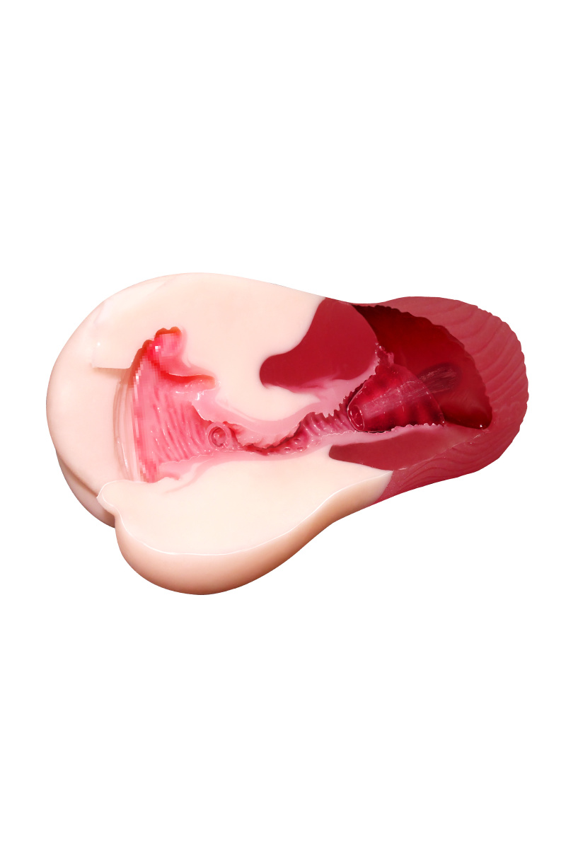Мастурбатор реалистичный MAGIC EYES Gokusai Uterusс выпадающей маткой, TPE, телесный, 15 см в магазине ESEXTOYS