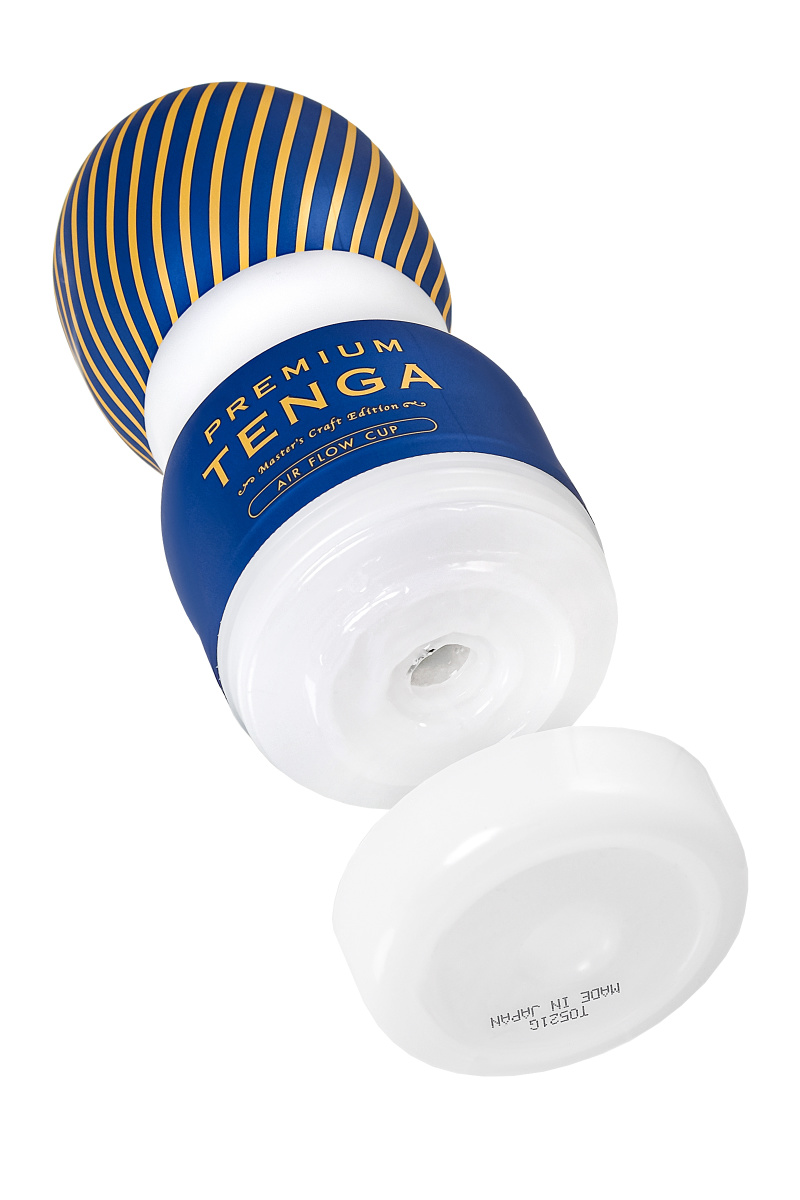 Нереалистичный мастурбатор TENGA  Air Flow CUP , TPE, белый, 15,5 см в магазине ESEXTOYS