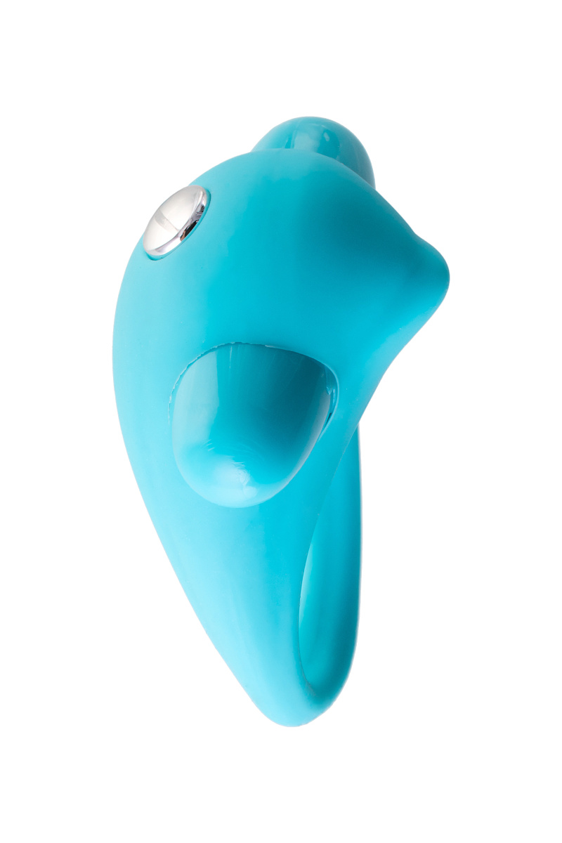 Эрекционное кольцо на пенис TOYFA A-Toys, силикон, голубой, Ø 5,4 см в магазине ESEXTOYS