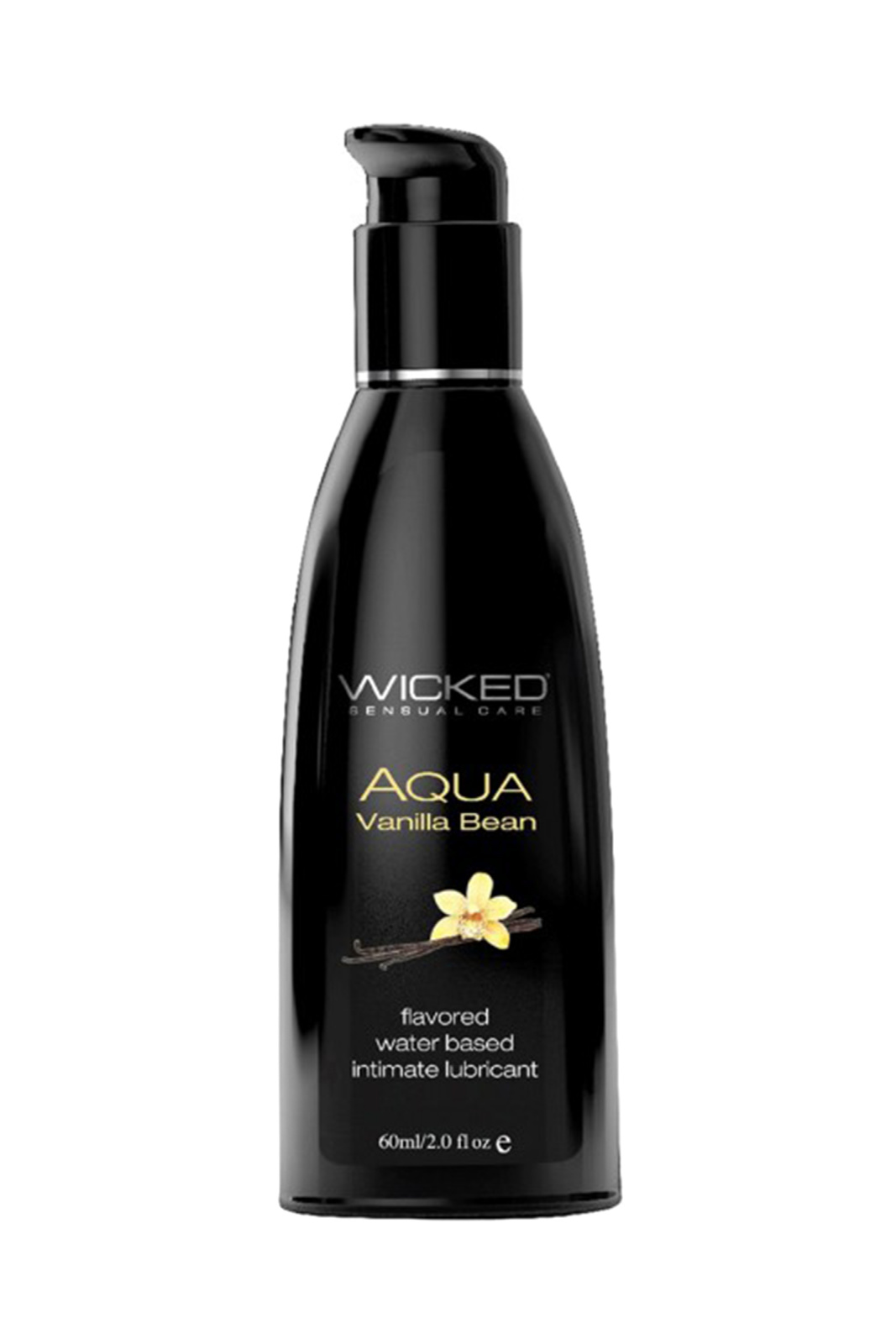 Лубрикант WICKED AQUA Vanilla Bean, со вкусом ванильных бобов, 60 мл в магазине ESEXTOYS