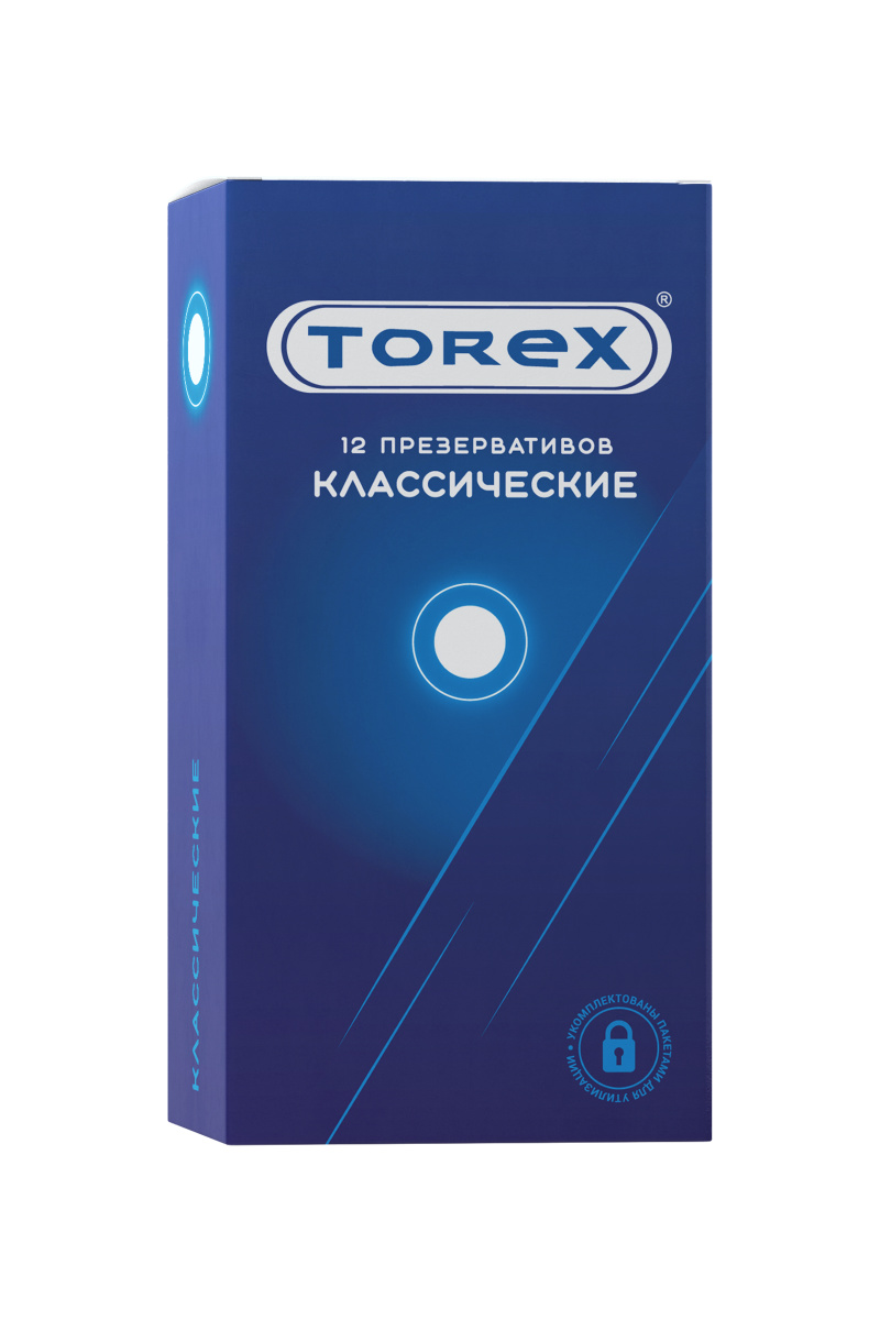 Презервативы Torex, классические, латекс, 19 см, 5,5 см, 12 шт. в магазине ESEXTOYS