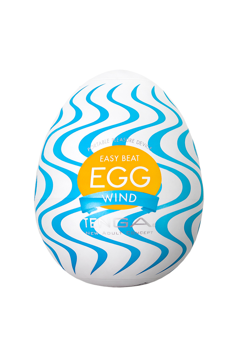 Нереалистичный мастурбатор TENGA Wonder Wind, TPE, белый, 6,1 см в магазине ESEXTOYS