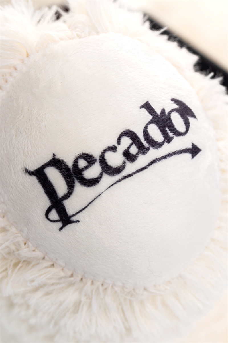 Бондажный набор Pecado BDSM, «Медведь белый», распорка, наручники, натуральная кожа, черный в магазине ESEXTOYS