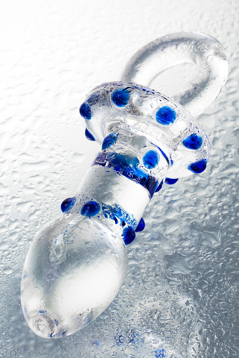 Анальная втулка Sexus Glass, стекло, прозрачная, 14 см, Ø 3,5 см в магазине ESEXTOYS