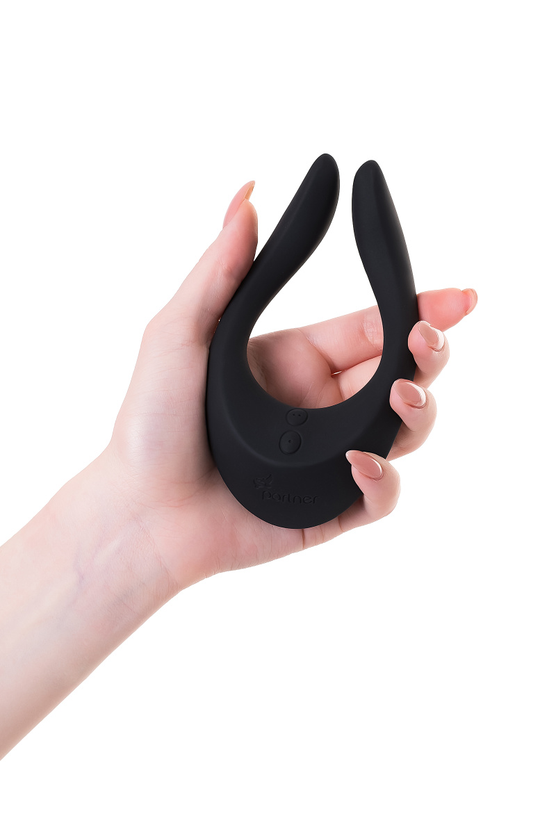 Многофункциональный стимулятор для пар Satisfyer Partner Multifun 2, силикон, чёрный, 13,5 см. в магазине ESEXTOYS