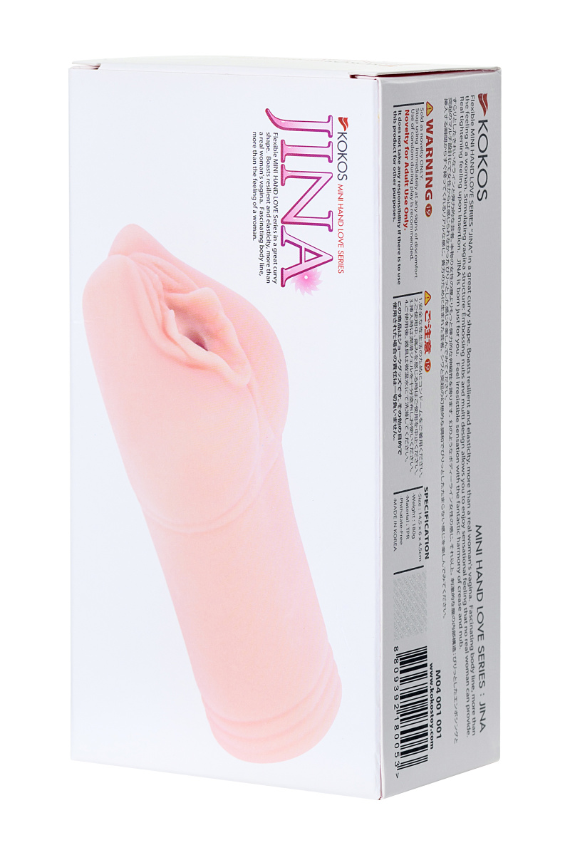 Мастурбатор реалистичный KOKOS Jina, TPR, телесный, 14.5 см в магазине ESEXTOYS