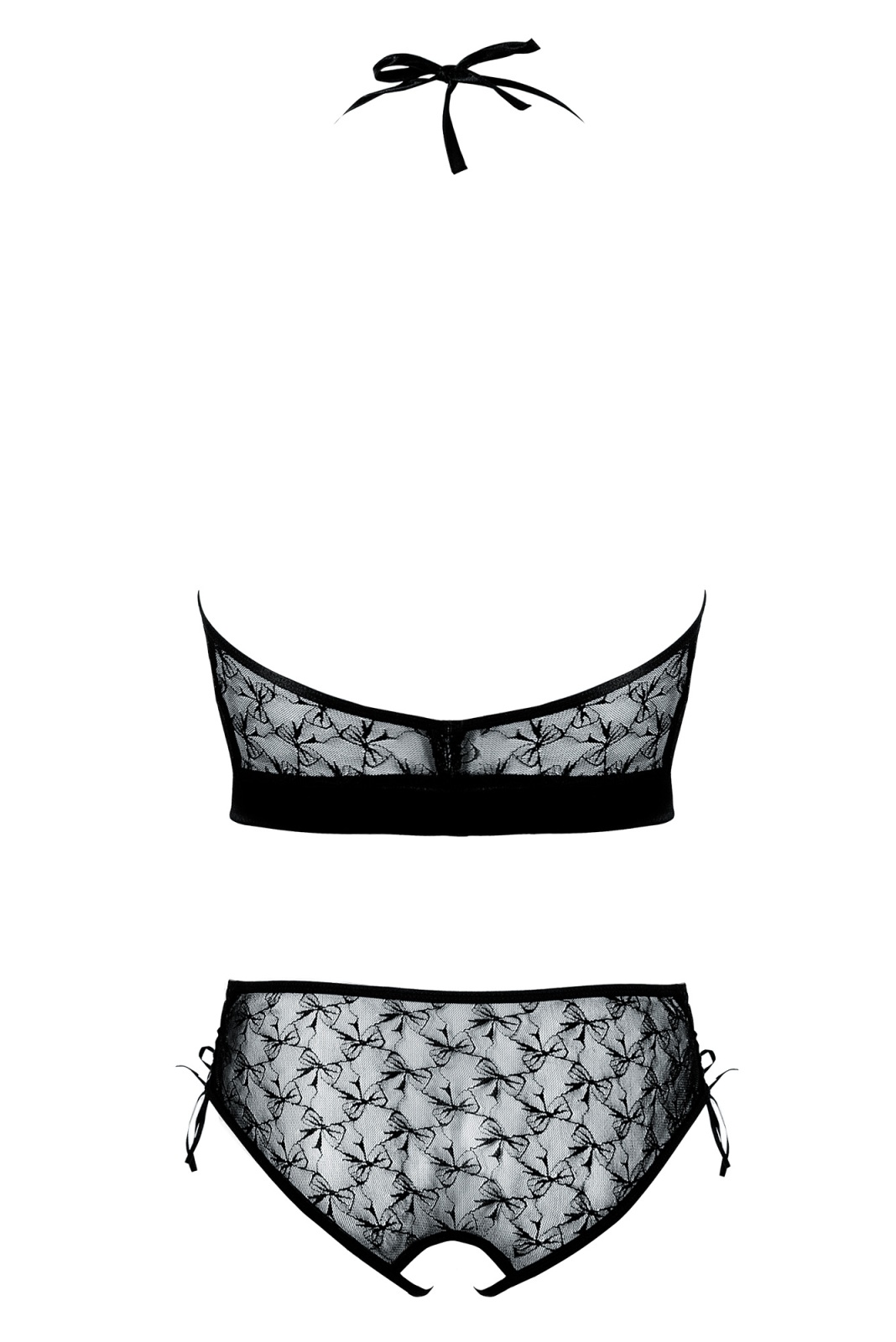 Топ и трусики Anais Cristal, черный, L в магазине ESEXTOYS