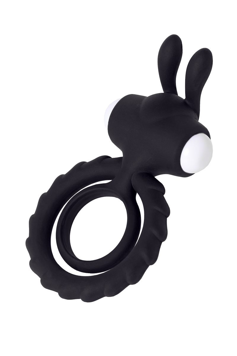Эрекционное кольцо на пенис JOS BAD BUNNY, силикон, черный, 9 см в магазине ESEXTOYS