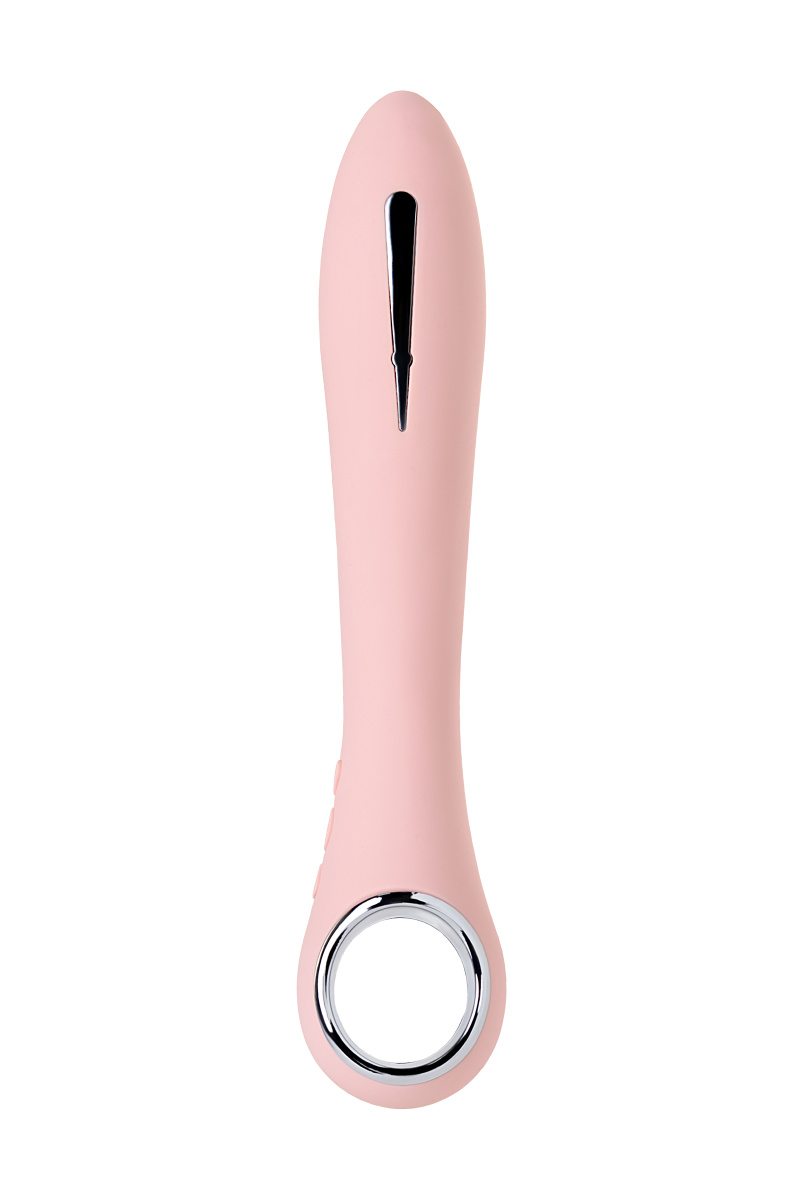 Вибратор с электростимуляцией PHYSICS GALVANI VIBE, силикон, розовый, 21 см в магазине ESEXTOYS