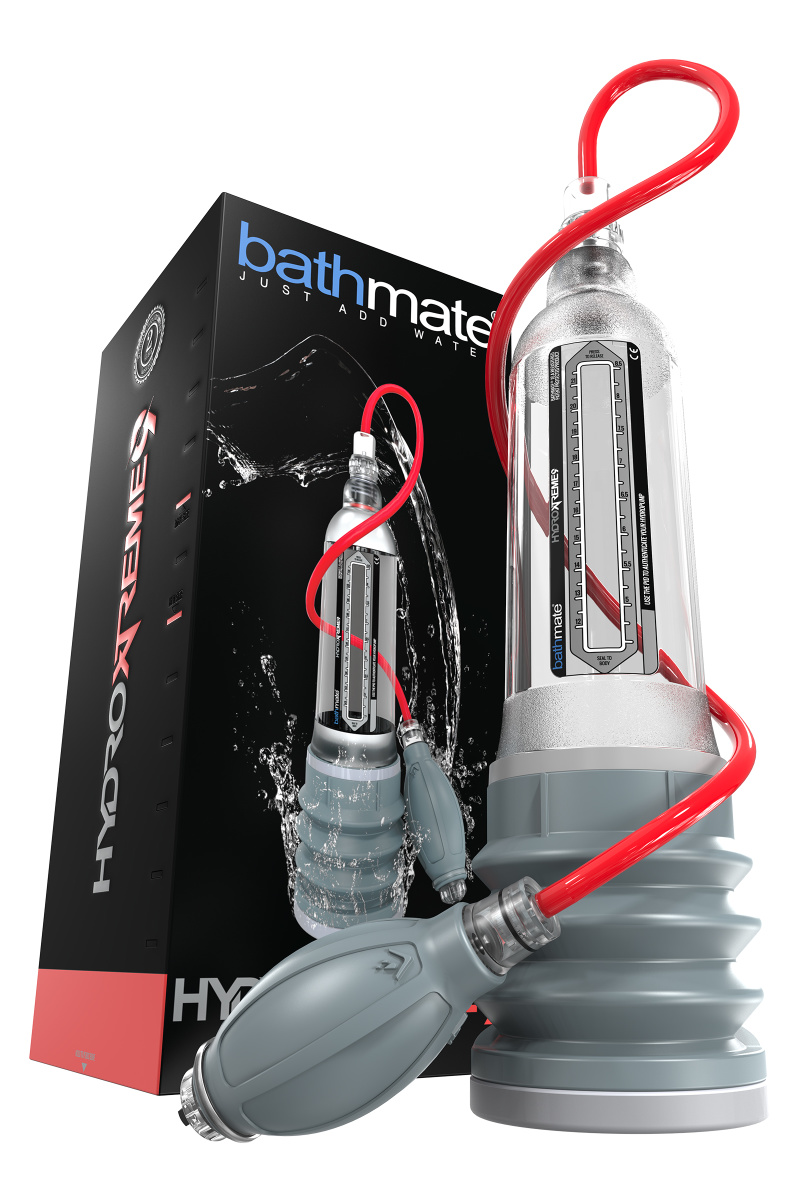 Гидропомпа Bathmate HYDROXTREME9, ABS пластик, прозрачная, 32,5 см (аналог Hydromax Xtreme X40) в магазине ESEXTOYS
