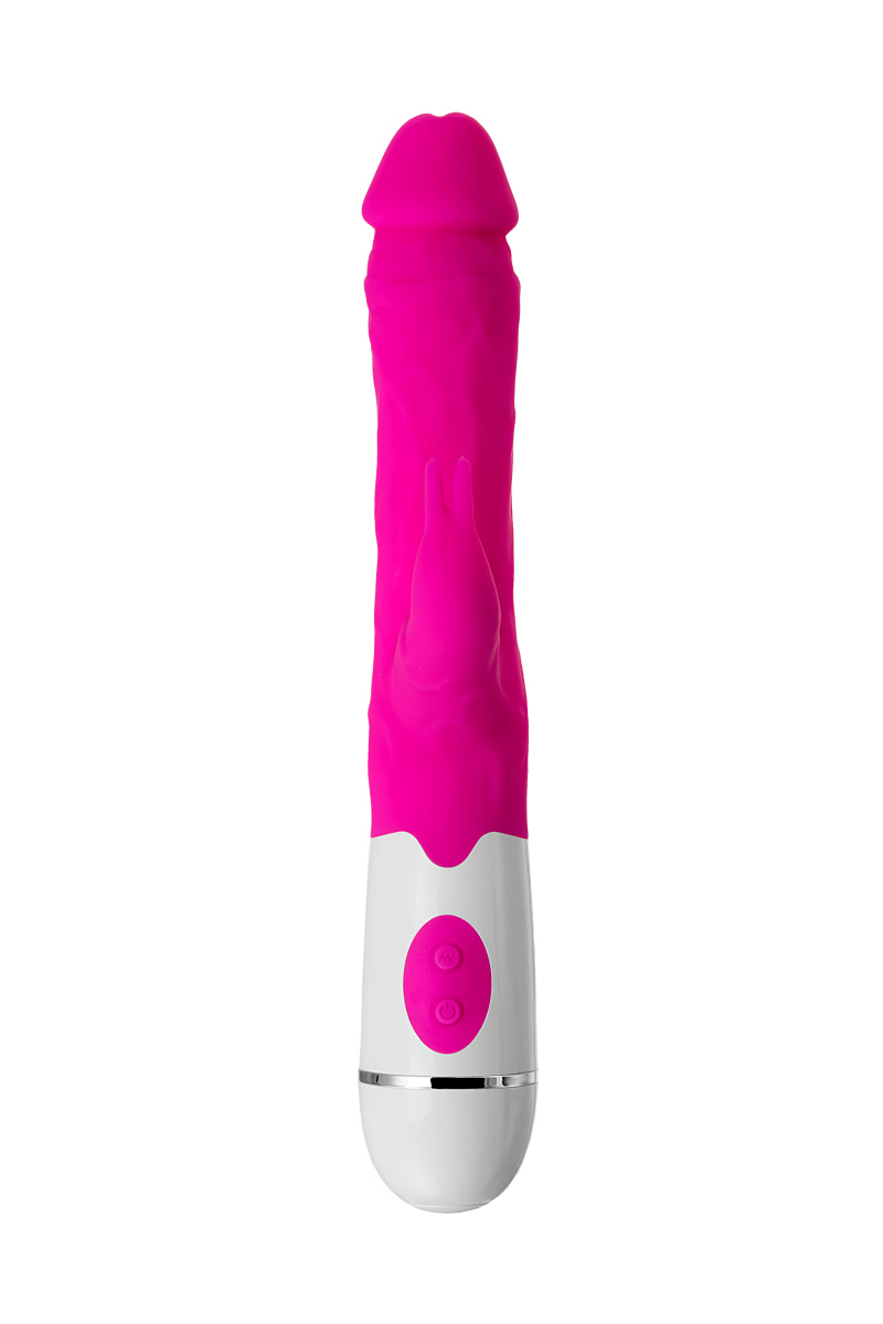 Нереалистичный вибратор TOYFA A-Toys Mist, силикон, розовый, 25,4 см в магазине ESEXTOYS