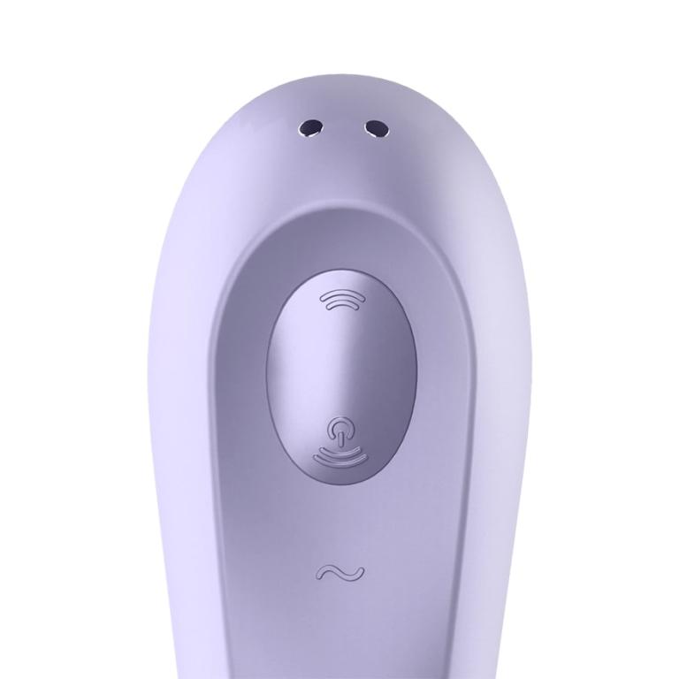 Вакуумно-волновой вибромассажер Dual Pleasure фиолетовый в магазине ESEXTOYS