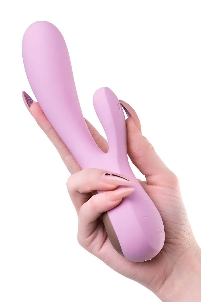 Нереалистичный вибратор Satisfyer Mono Flex, силикон, розовый, 20,4 см. в магазине ESEXTOYS