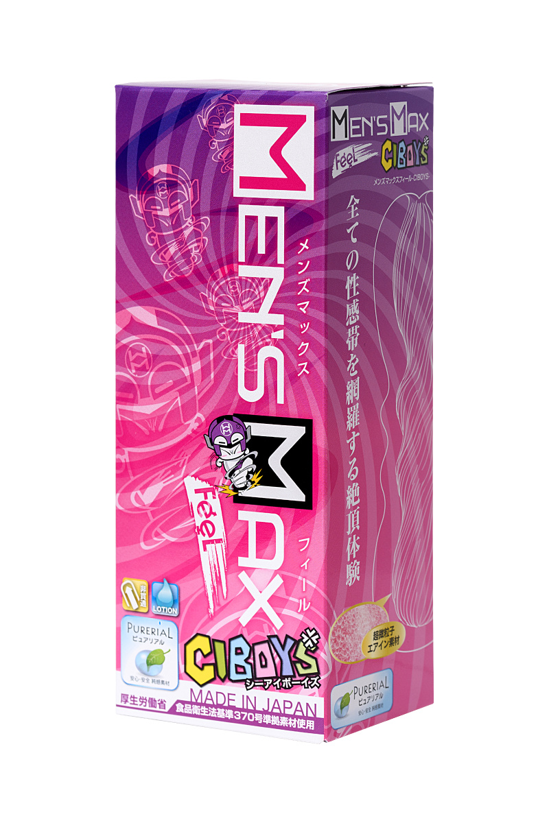 Мастурбатор нереалистичный MensMax FEEL CIBOYS, TPE, красный, 14,2 см в магазине ESEXTOYS