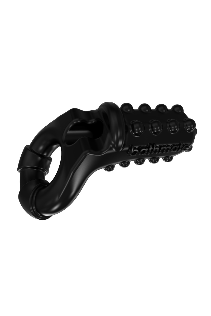 Виброкольцо на пенис Bathmate Tickle, elastomex, черный, Ø5 см в магазине ESEXTOYS