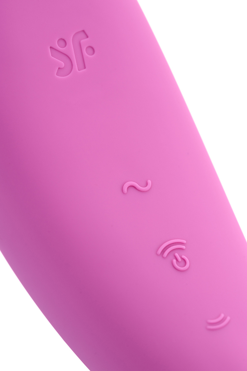 Вакуум-волновой бесконтактный стимулятор клитора Satisfyer Curvy 3+, силикон, розовый, 14,5 см. в магазине ESEXTOYS