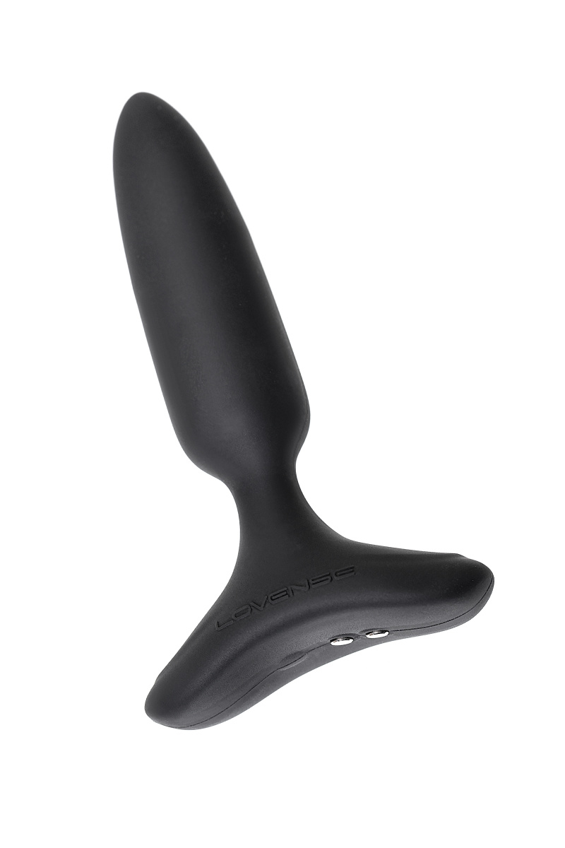 Анальная втулка LOVENSE Hush 2 (S), силикон, черная, 12,1 см в магазине ESEXTOYS
