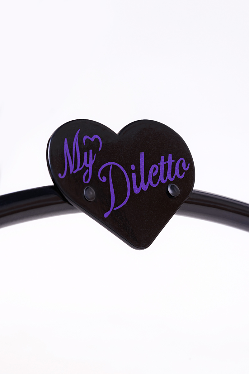 Секс-тренажер Diva My Diletto, с двумя насадками, металл, черный, 65 см в магазине ESEXTOYS