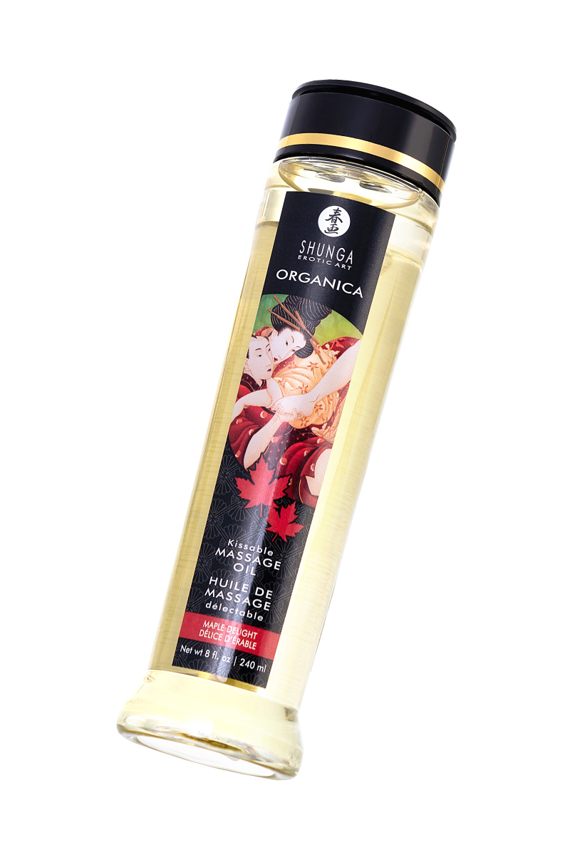 Масло для массажа Shunga Organica Maple Delight, возбуждающее, 240 мл в магазине ESEXTOYS