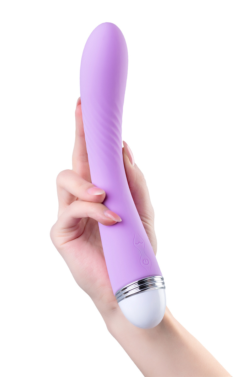Вибратор Flovetta by Toyfa Lantana, силикон, фиолетовый, 22 см в магазине ESEXTOYS