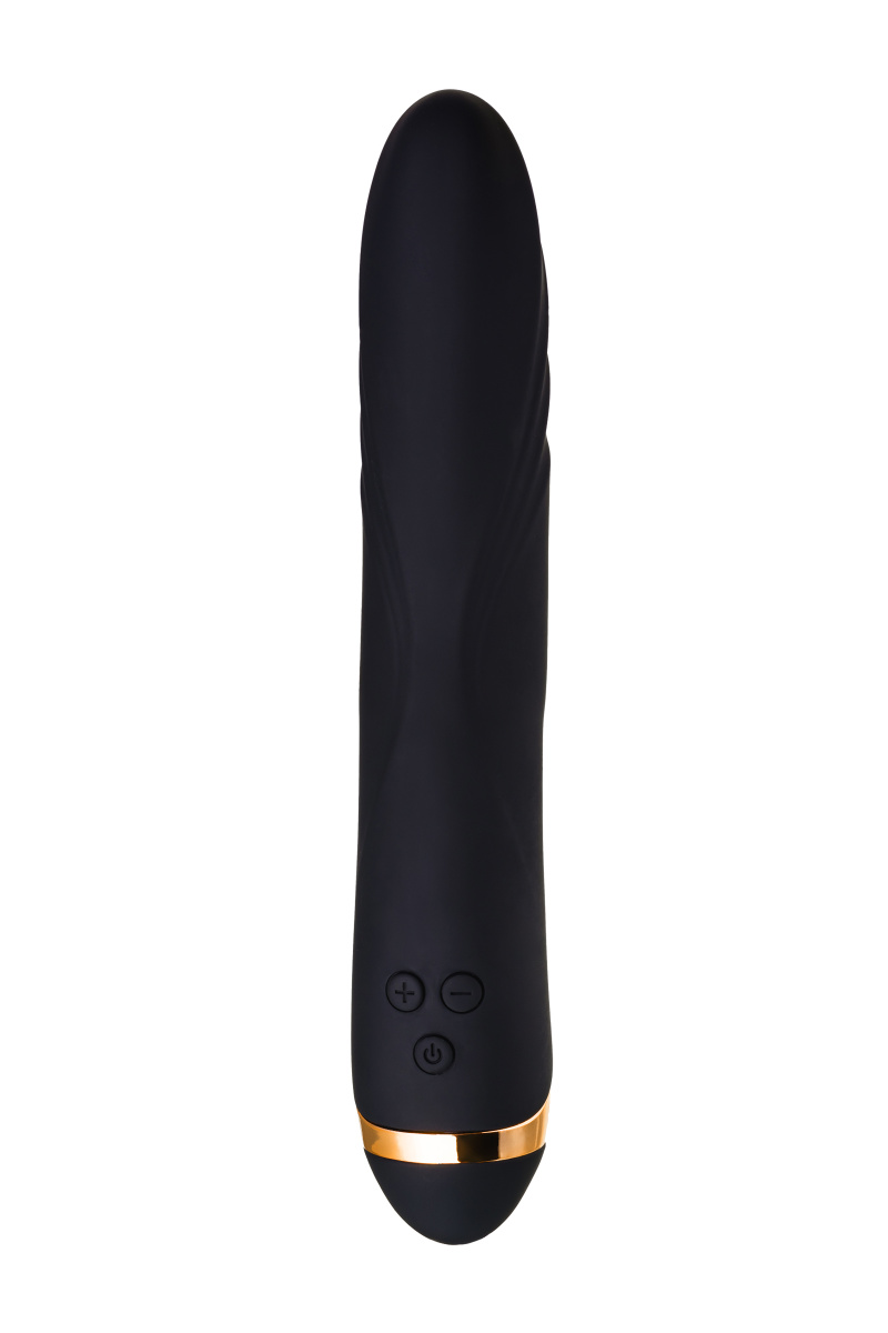 Нереалистичный вибратор WANAME D-SPLASH Storm, силикон, черный, 22,5 см в магазине ESEXTOYS