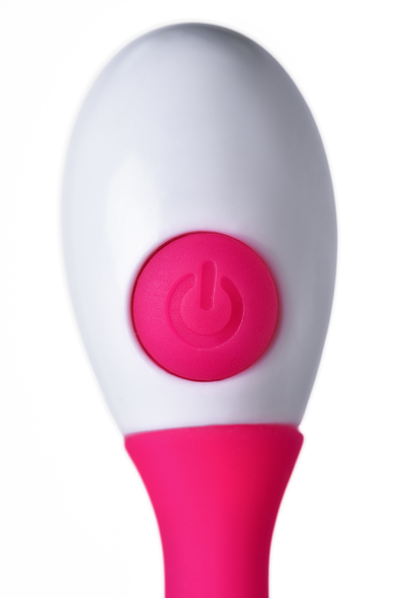 Виброшарики с подогревом JOS VIKI, силикон, розовый, 23 см в магазине ESEXTOYS