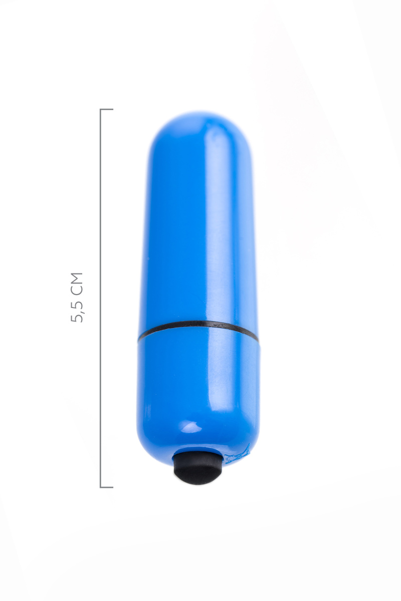 Вибропуля A-Toys Braz, ABS пластик, синий, 5,5 см., Ø1,7 в магазине ESEXTOYS