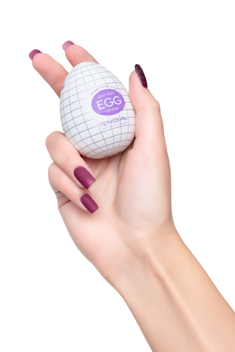 Нереалистичный мастурбатор TENGA № 3 Spider, TPE, белый, 6,1 см в магазине ESEXTOYS