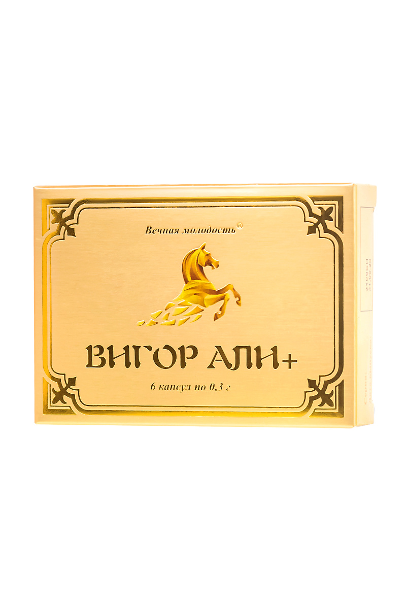 Капсулы для мужчин «Вигор Али +», для усиления эрекции, 6 шт. в магазине ESEXTOYS
